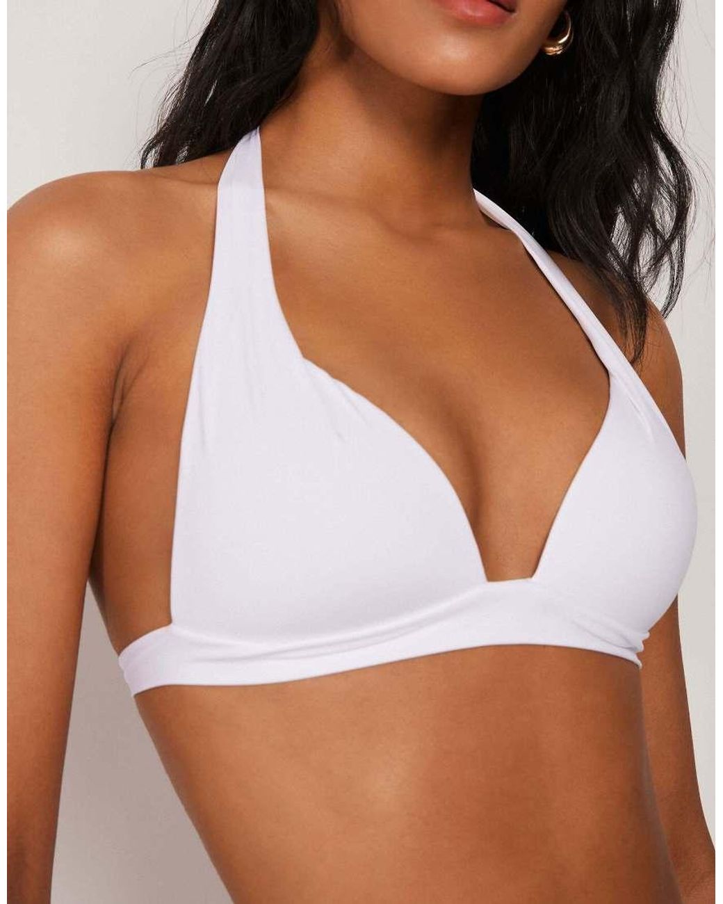 Calzedonia Brown Premium Fit Graduated Triangle Bikini Top