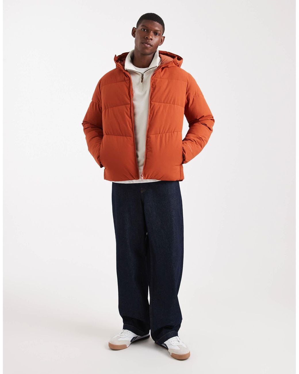 Jack & Jones – pufferjacke in Red für Herren