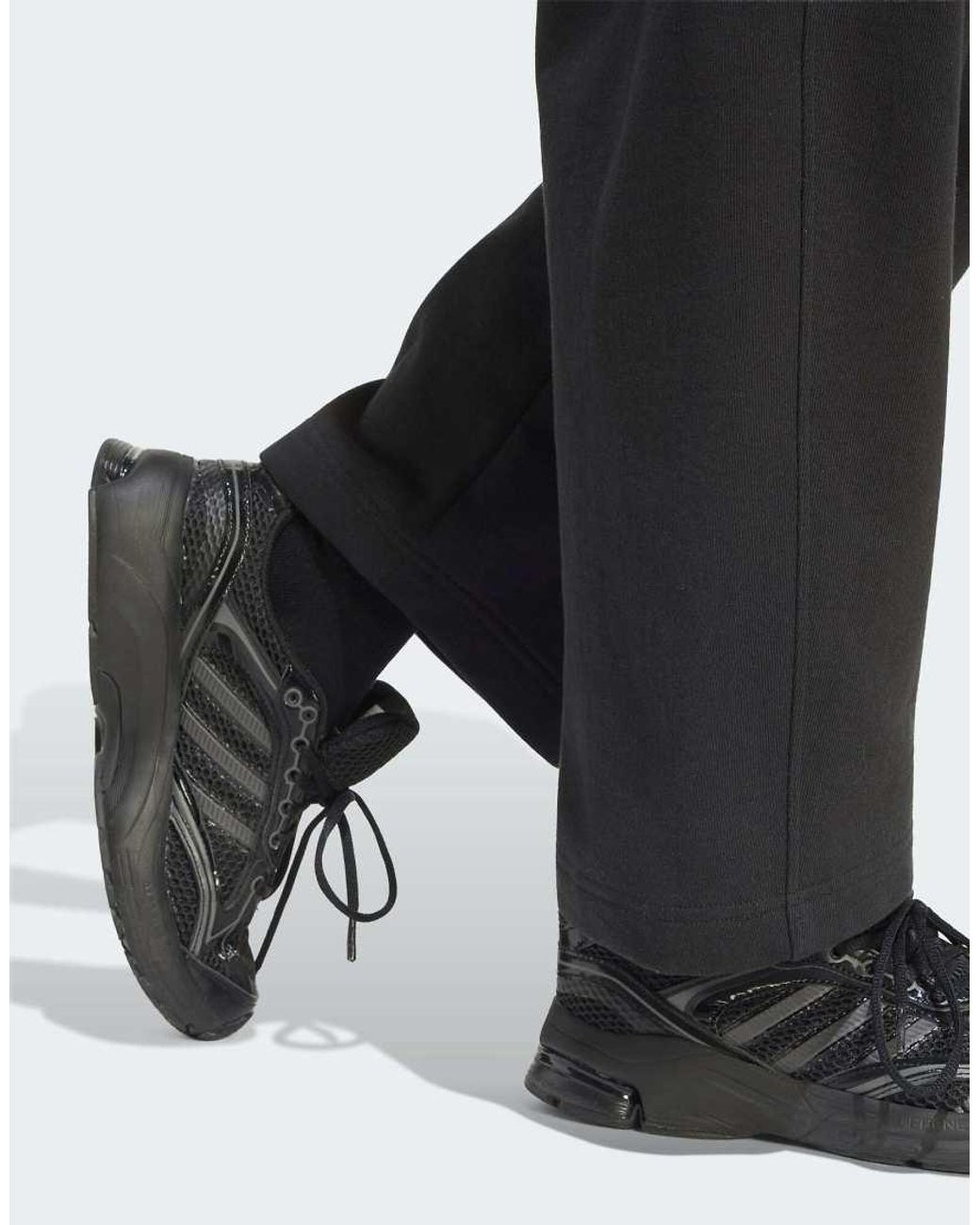 Adidas Originals Black Adidas Kit Small Logo Barrel Pant