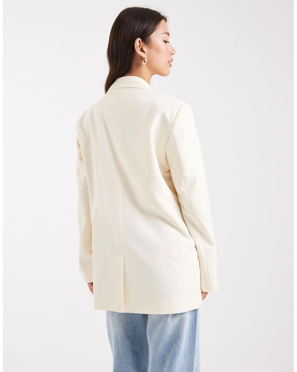 ASOS White Tailored Relaxed Blazer