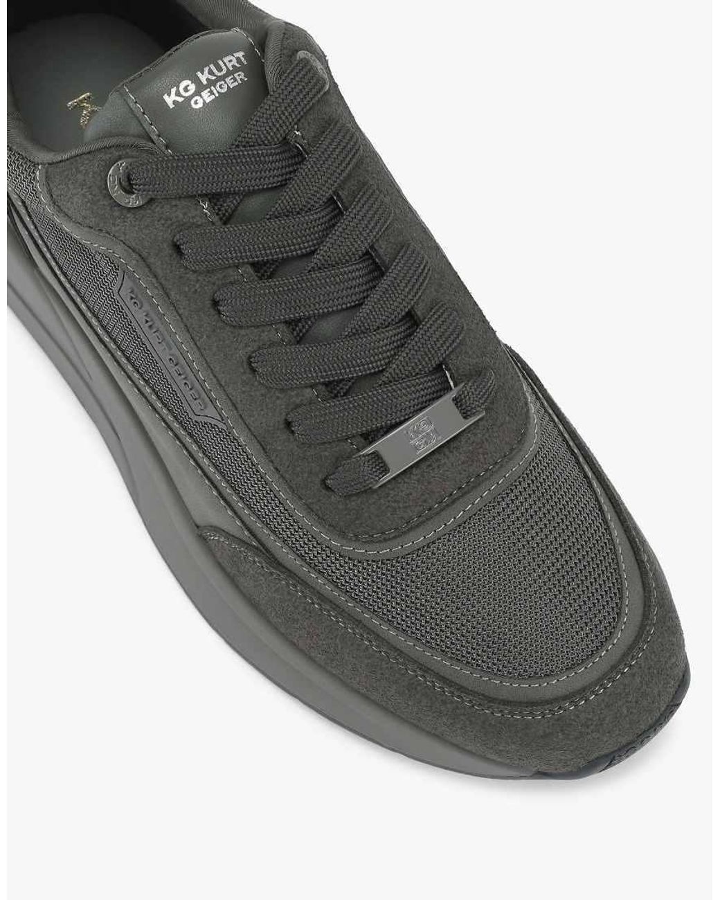 KG by Kurt Geiger Gray Jackson Trainers for men