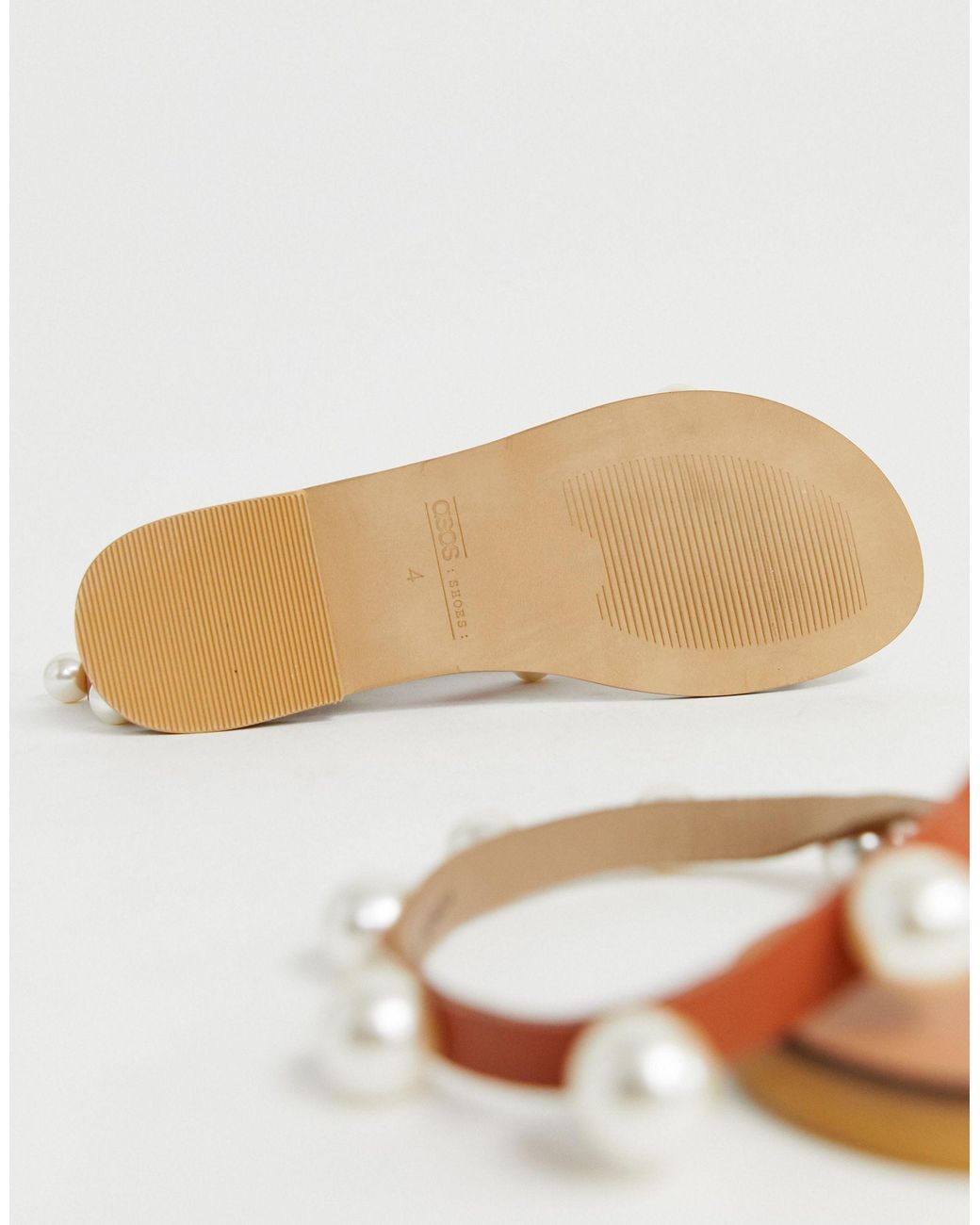 asos pearl sandals