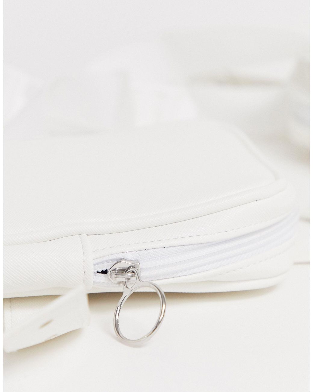 ASOS Chest Harness Bag in White for Men Lyst UK