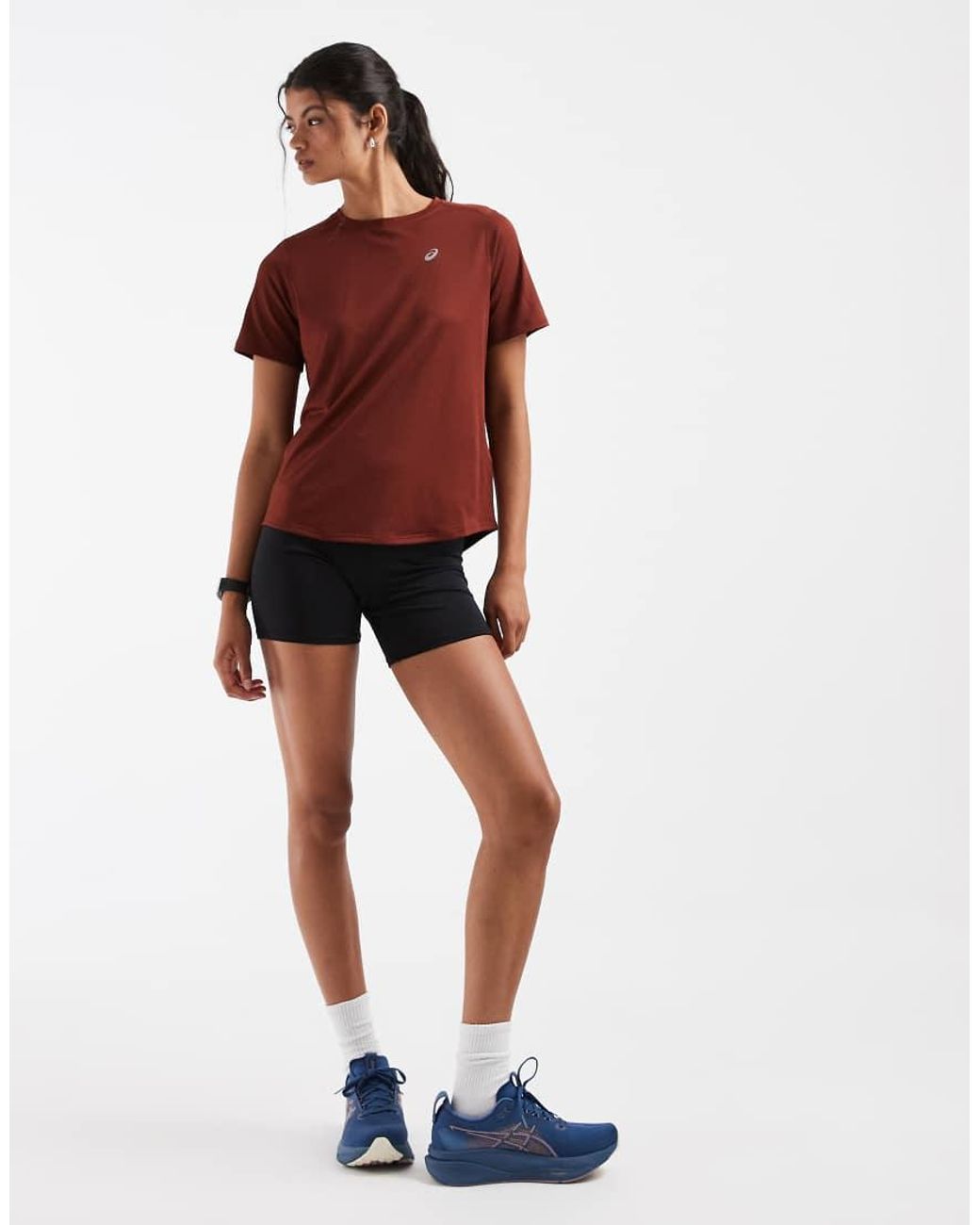 Asics Red Running T-Shirt
