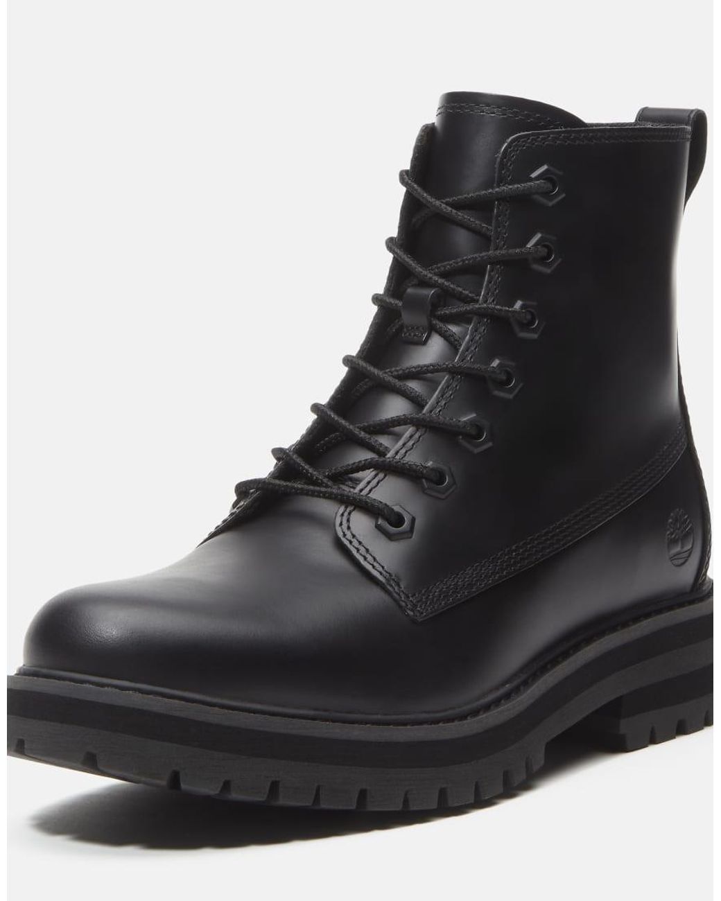 Stivaletto Mid Stringato di Timberland in Black