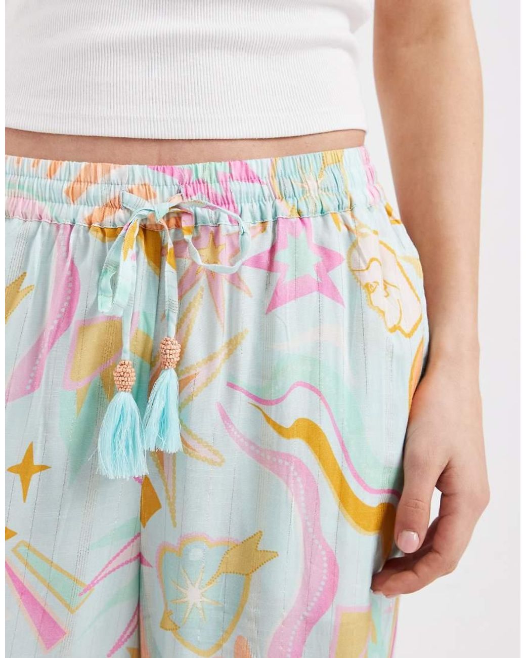 Never Fully Dressed White Beach Trousers