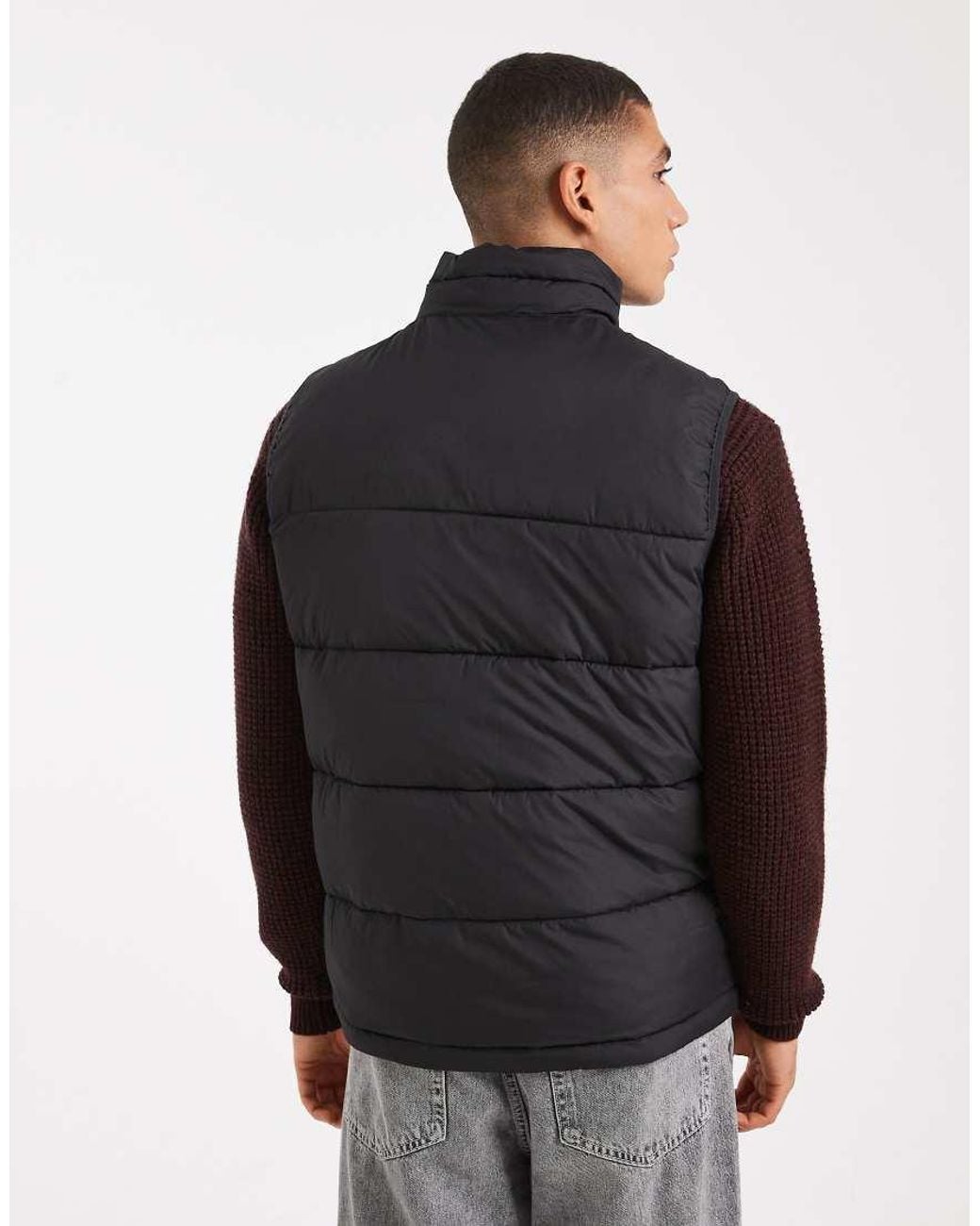 JJ Rebel Blue Puffer Gilet for men