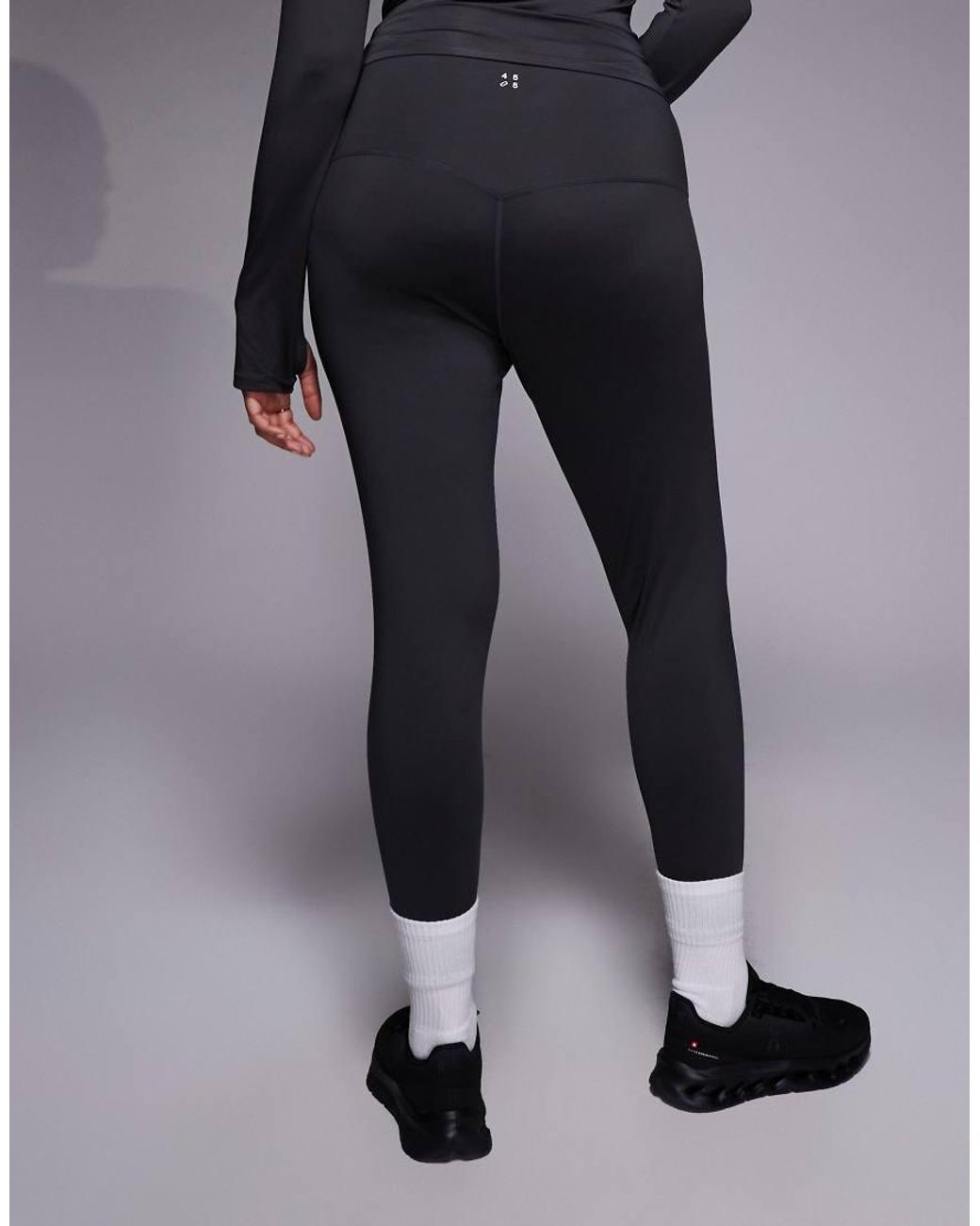 4505 Black Curve Icon Active Bum Sculpt High Waist Gym Legging With Inner Pocket