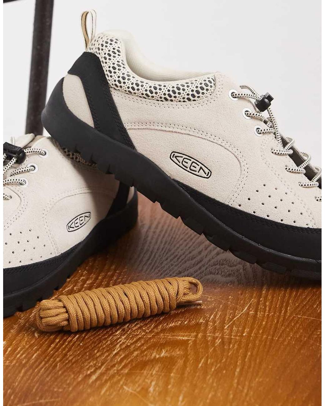 Keen Natural Jasper Rocks Brushed Suede Trainers