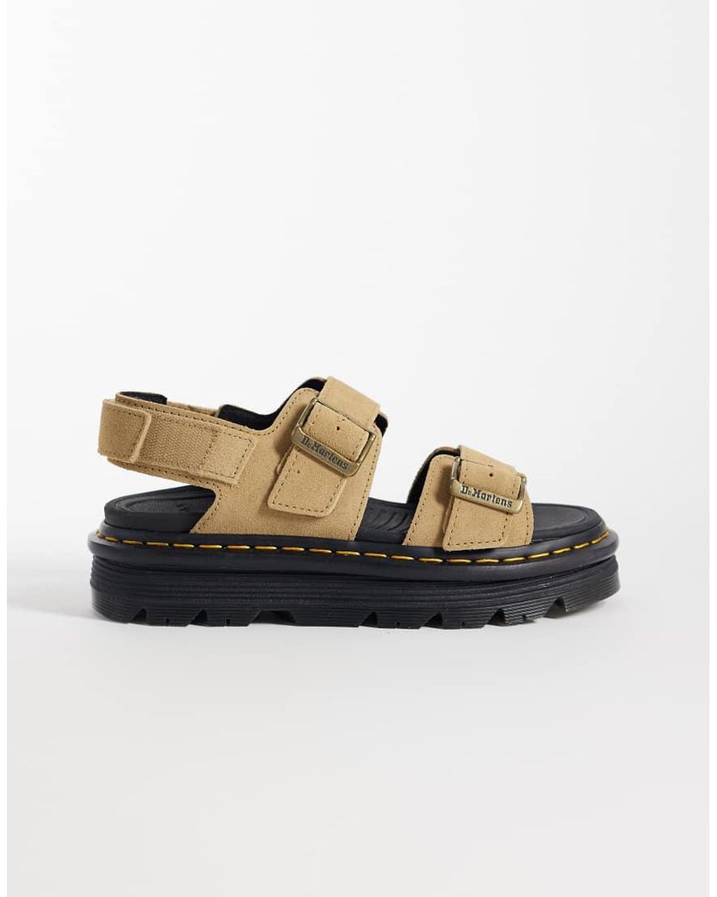 Dr. Martens Black Zebzag Sandal