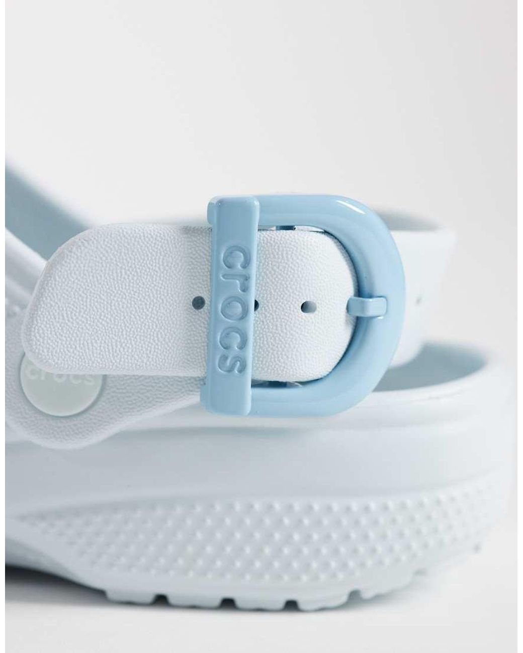 CROCSTM Blue Classic Buckle Clog