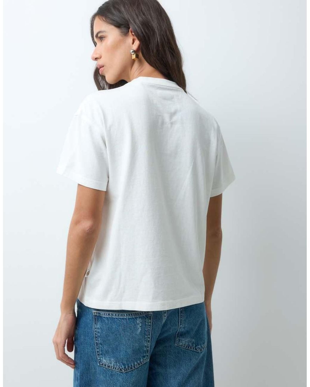 Dickies Blue Owyhee Short Sleeve T-shirt
