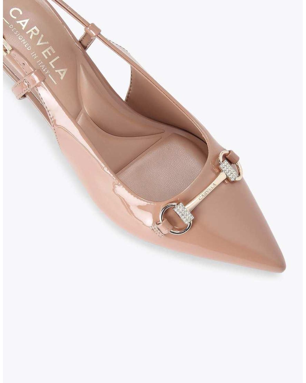 Carvela Kurt Geiger Pink Valentina Court Heeled Shoes