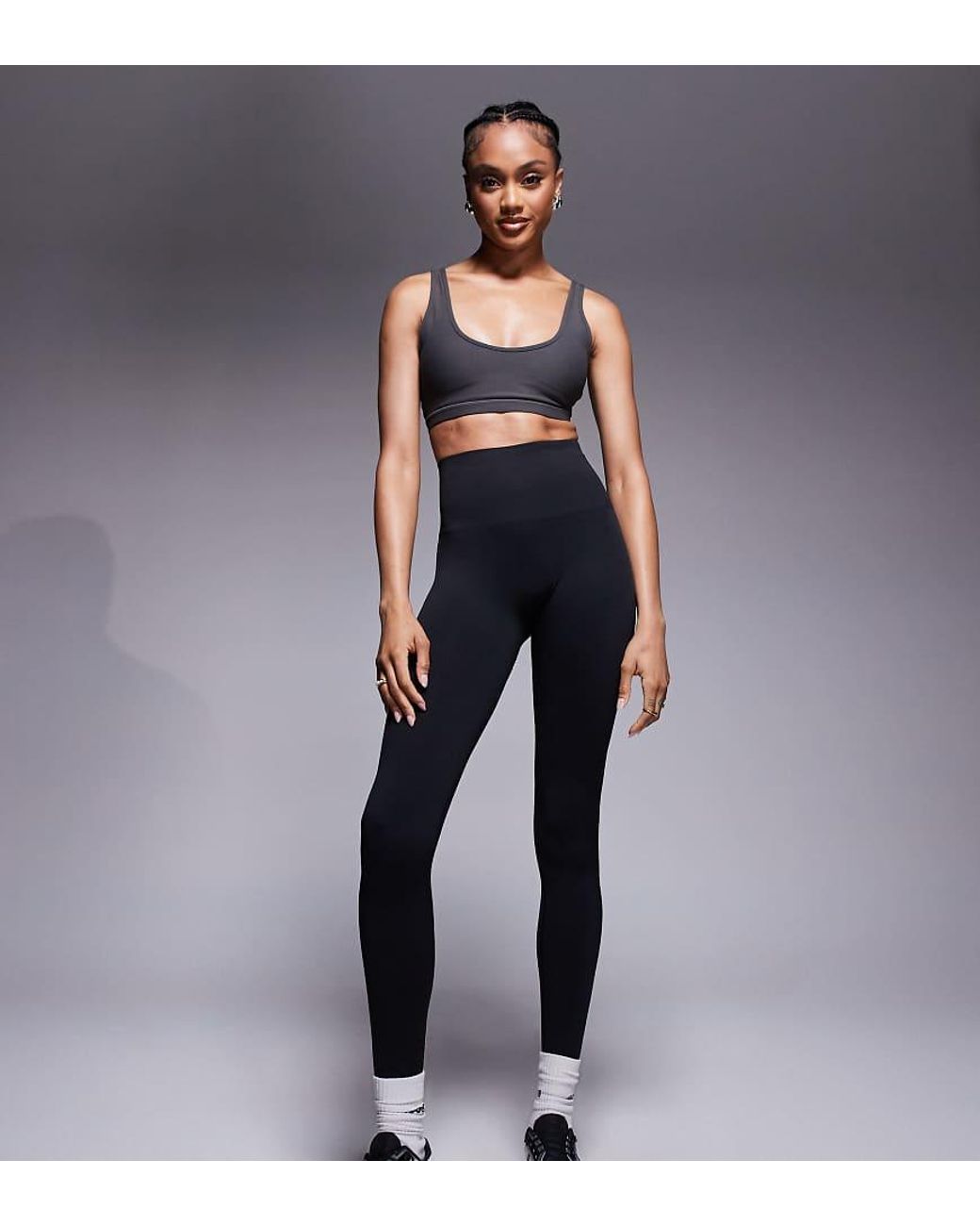 4505 Blue Tall Smooth Seamless High Waist Gym legging