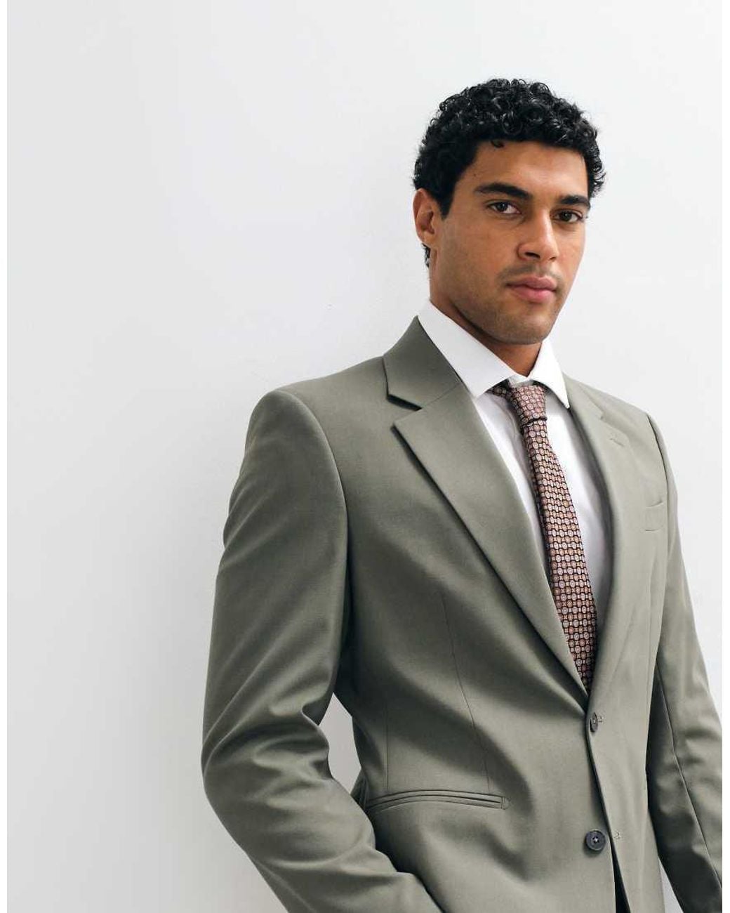 ASOS Gray Slim Suit Blazer for men