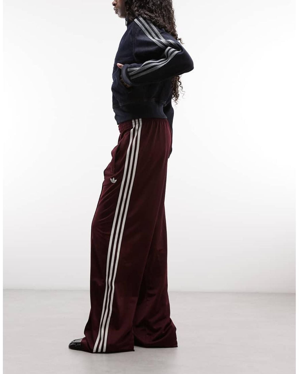 Adidas Originals Red Firebird Loose Track Pants