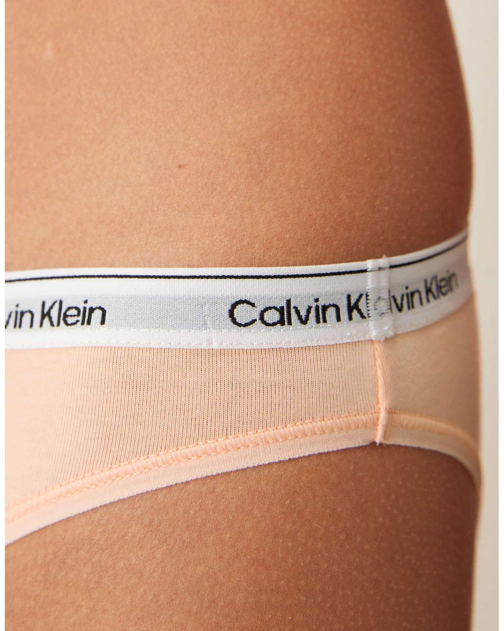 Icon - bas Calvin Klein en coloris Brown