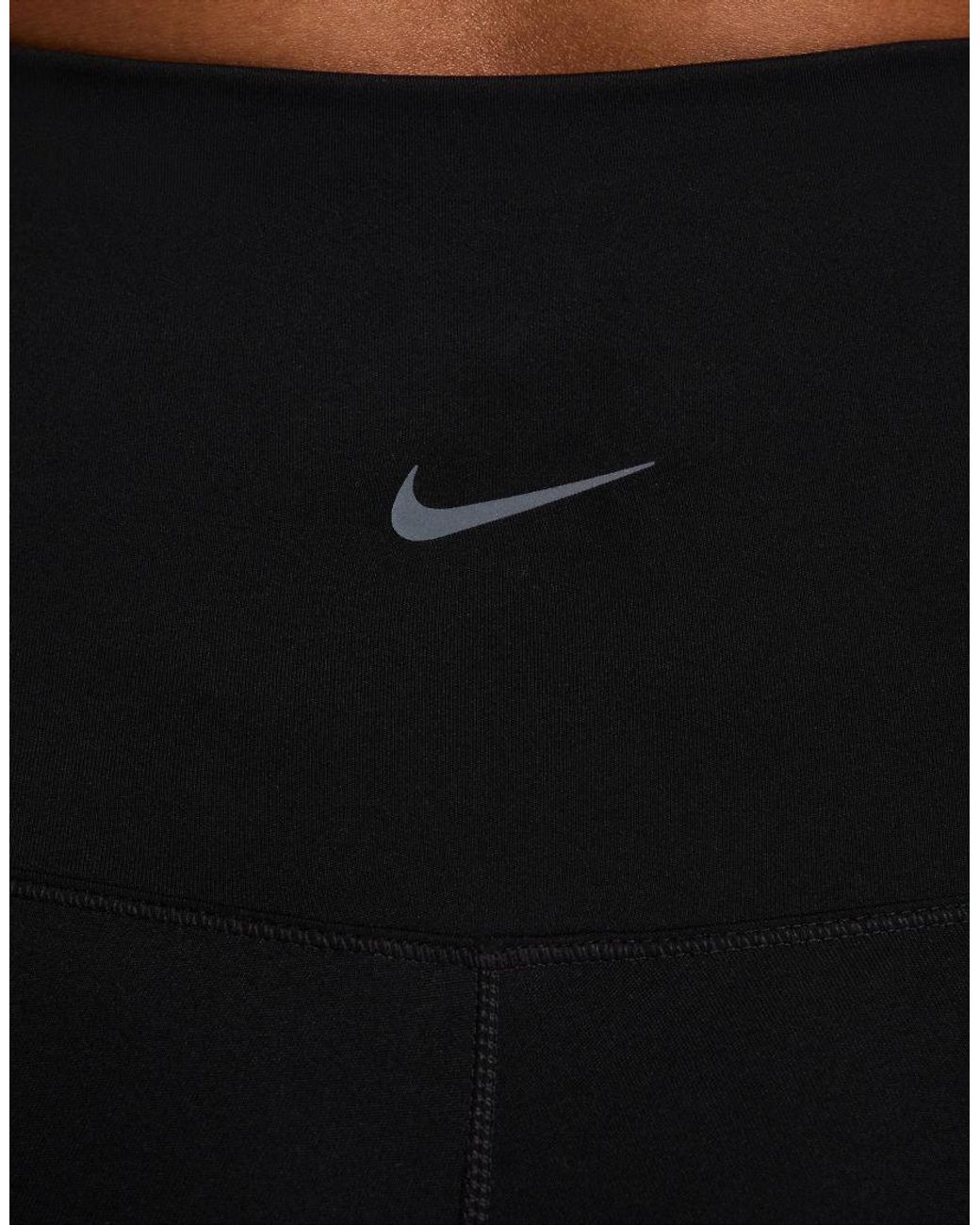 Nike Blue Maternity One High-Waisted 7/8 Leggings With Pockets