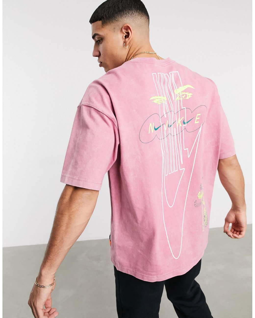 Nike Wash Drip T-shirt With Print in Purple for Men | Lyst Australia