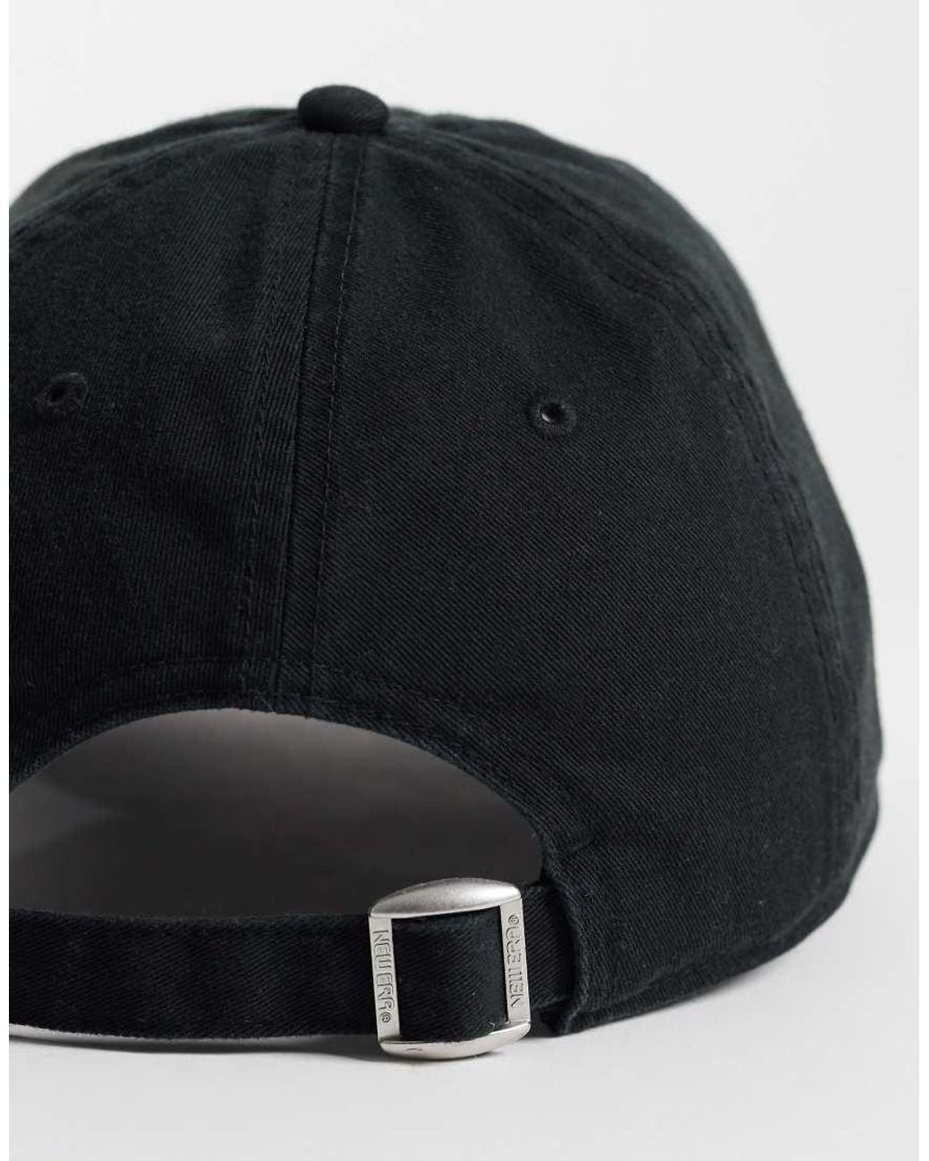 KTZ Black Ny Yankees Womens 9twenty Slogan Distressed Cap
