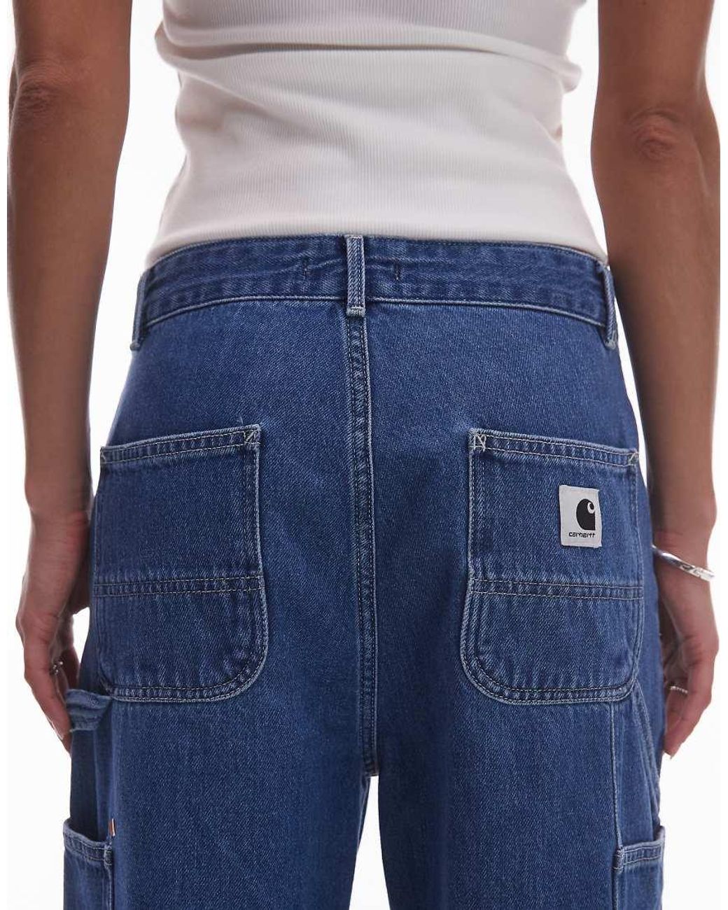 Carhartt Blue Pierce Straight Leg Jean