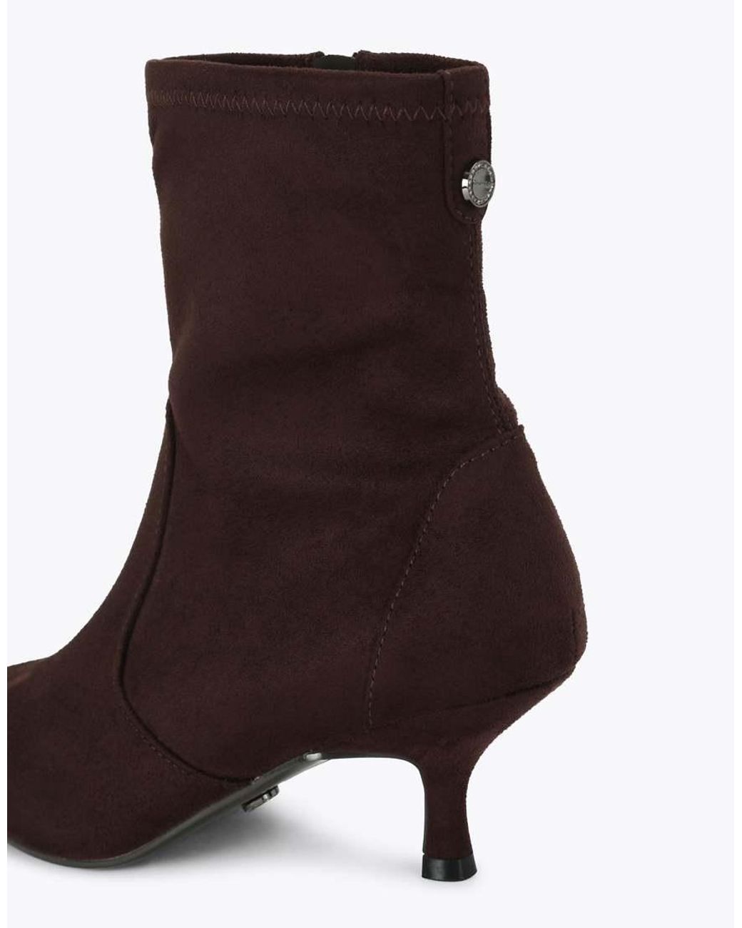Carvela Kurt Geiger Brown Spirit Ankle Boots