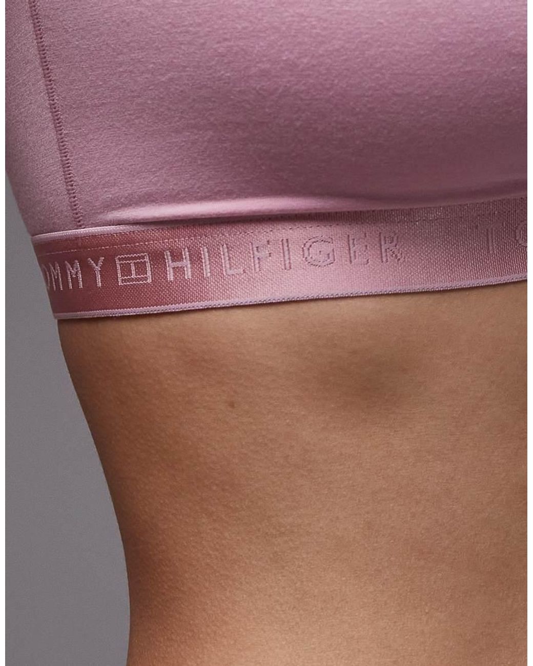 Tommy Hilfiger Brown Modern Logo Bralette