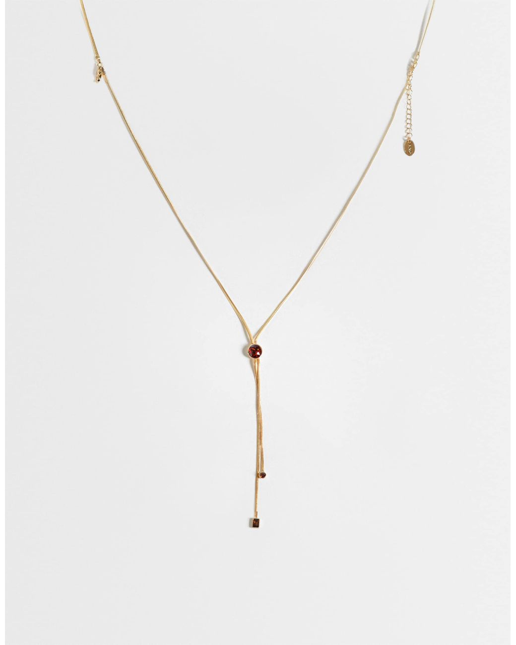 Collier superposé Mango en coloris White