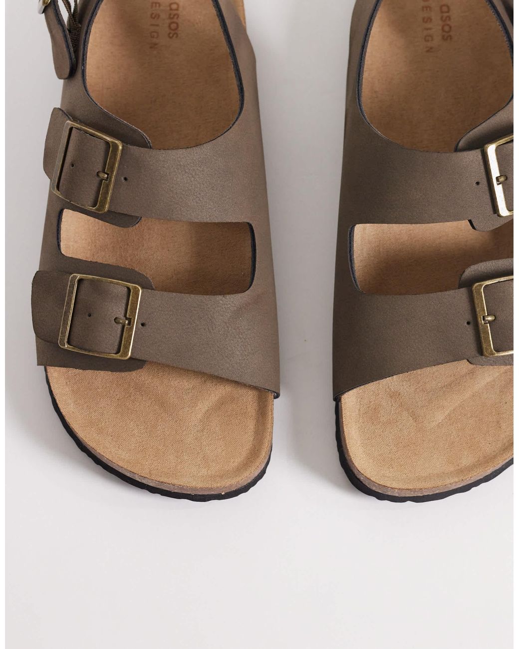 ASOS – sandalen in Brown für Herren