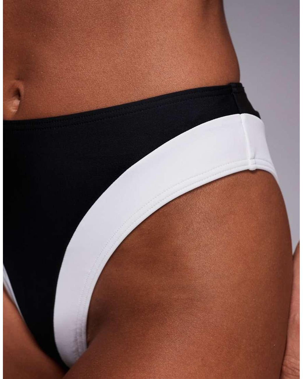 Wolf & Whistle Multicolor High Waist Bikini Bottoms