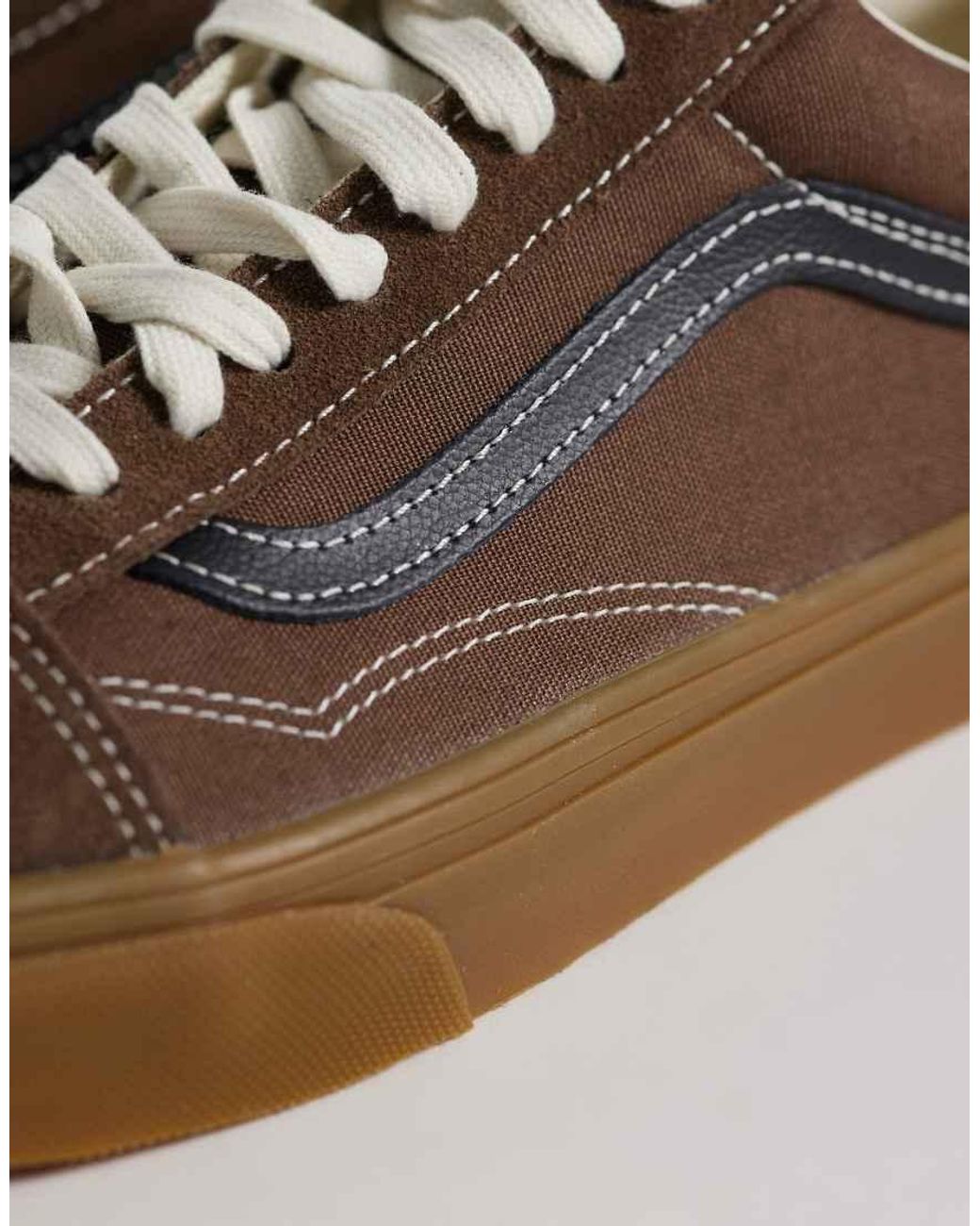 Vans Brown Old Skool Trainers