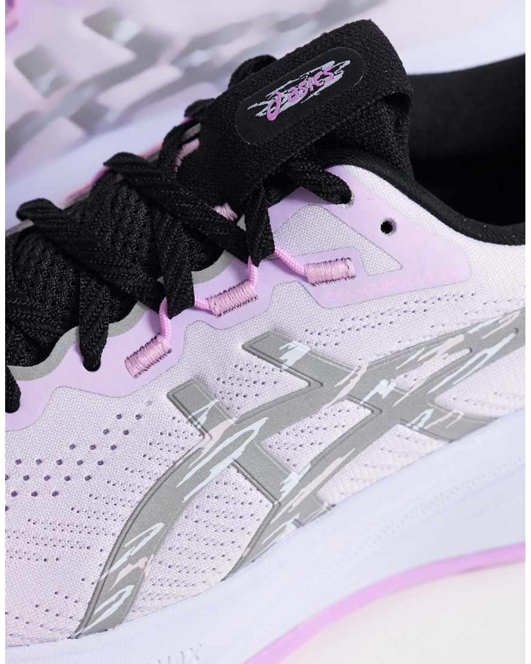 Asics Purple Gel Cumulus 28 Lite-Show Running Trainers