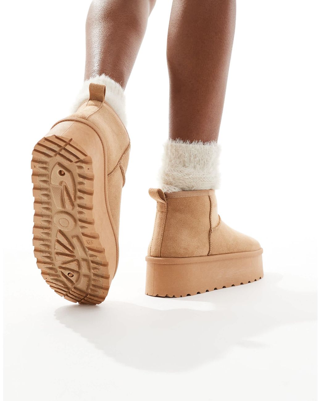 SEQWL Brown – kleine stiefel