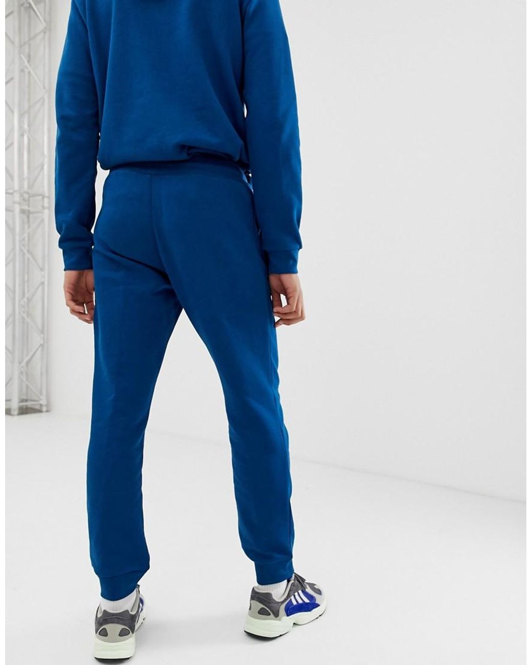 blaue adidas jogginghose