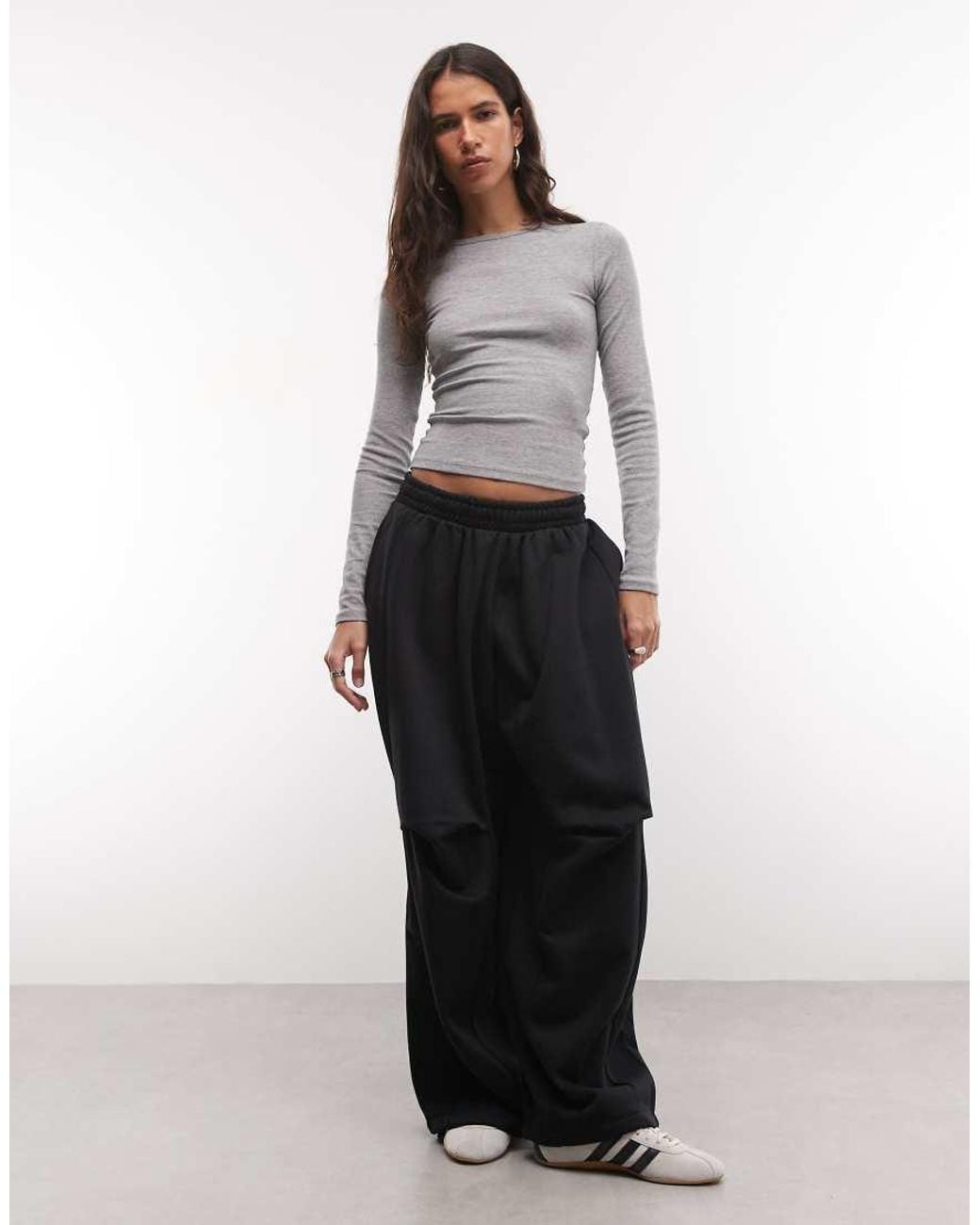 Collusion Black Xl baggy jogger
