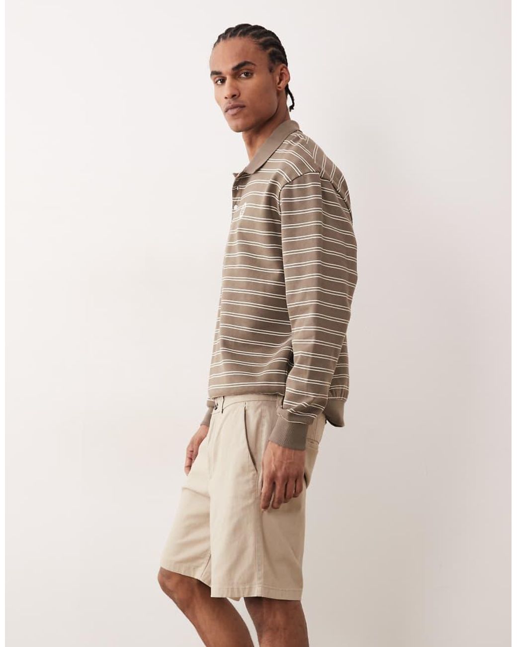 Jack & Jones Natural Regular Fit Chino Shorts for men