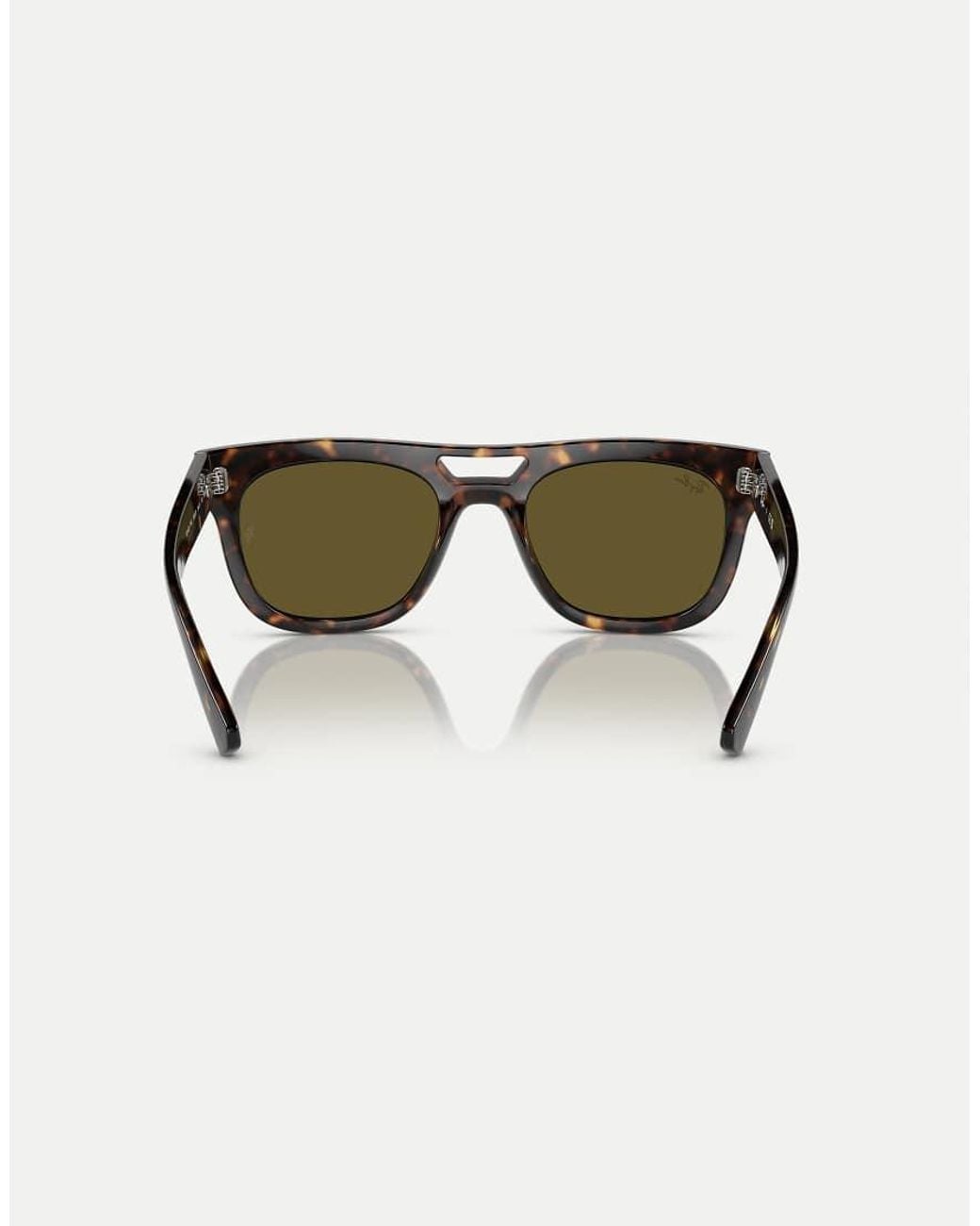 Ray-Ban Brown Phil Square Sunglasses