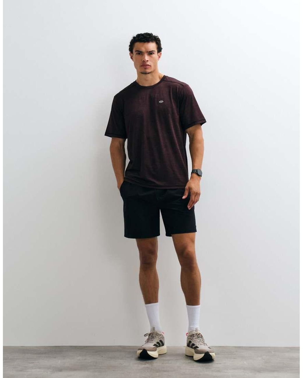 Jack & Jones Blue Sports Lightweight Training T-Shirt for men