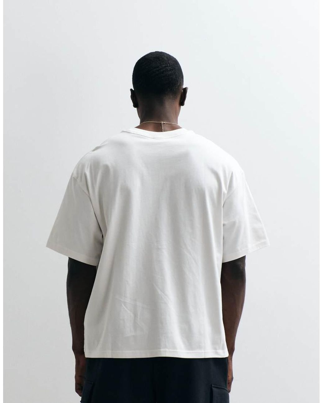Nike White Boxy T-shirt for men