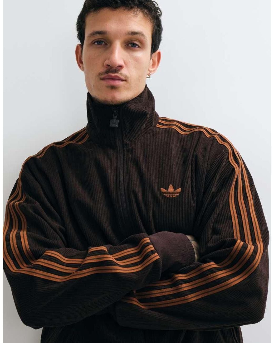 Adidas Originals Black Firebird Track Top for men