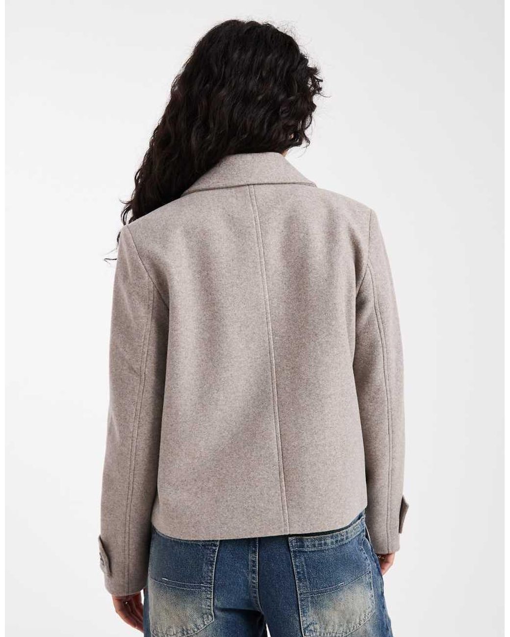 ONLY Natural Wool Look Short Jacket