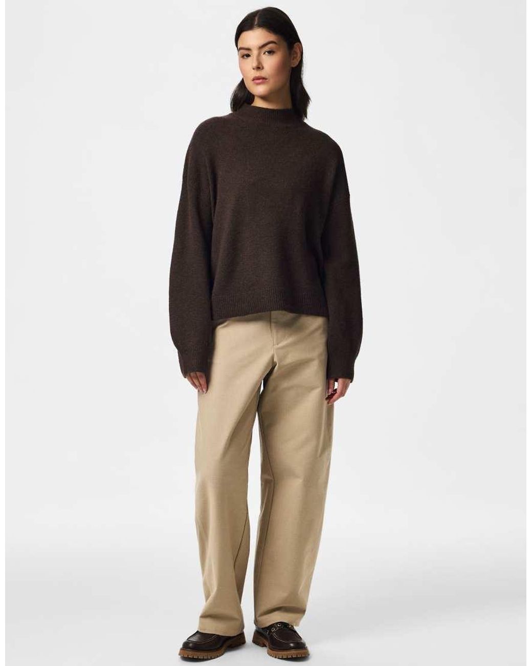 Pieces Black Pullover