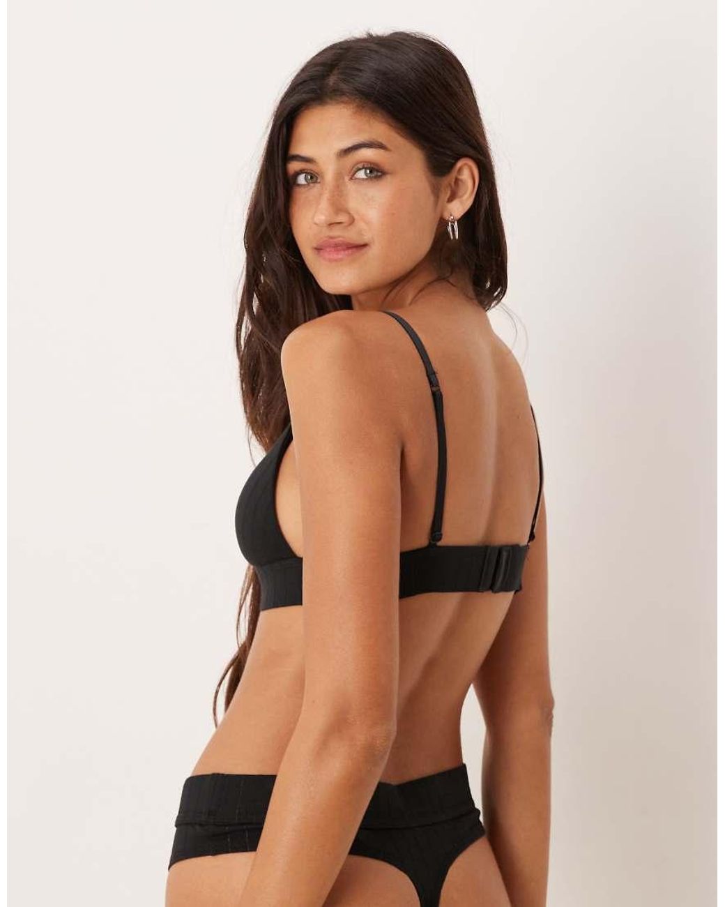 Calvin Klein Brown Heritage Athletic Lightly Lined Triangle Bra
