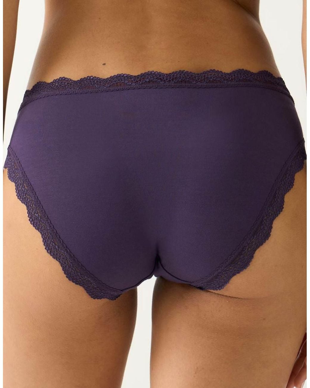 Stripe & Stare Blue Original Knicker Four Pack