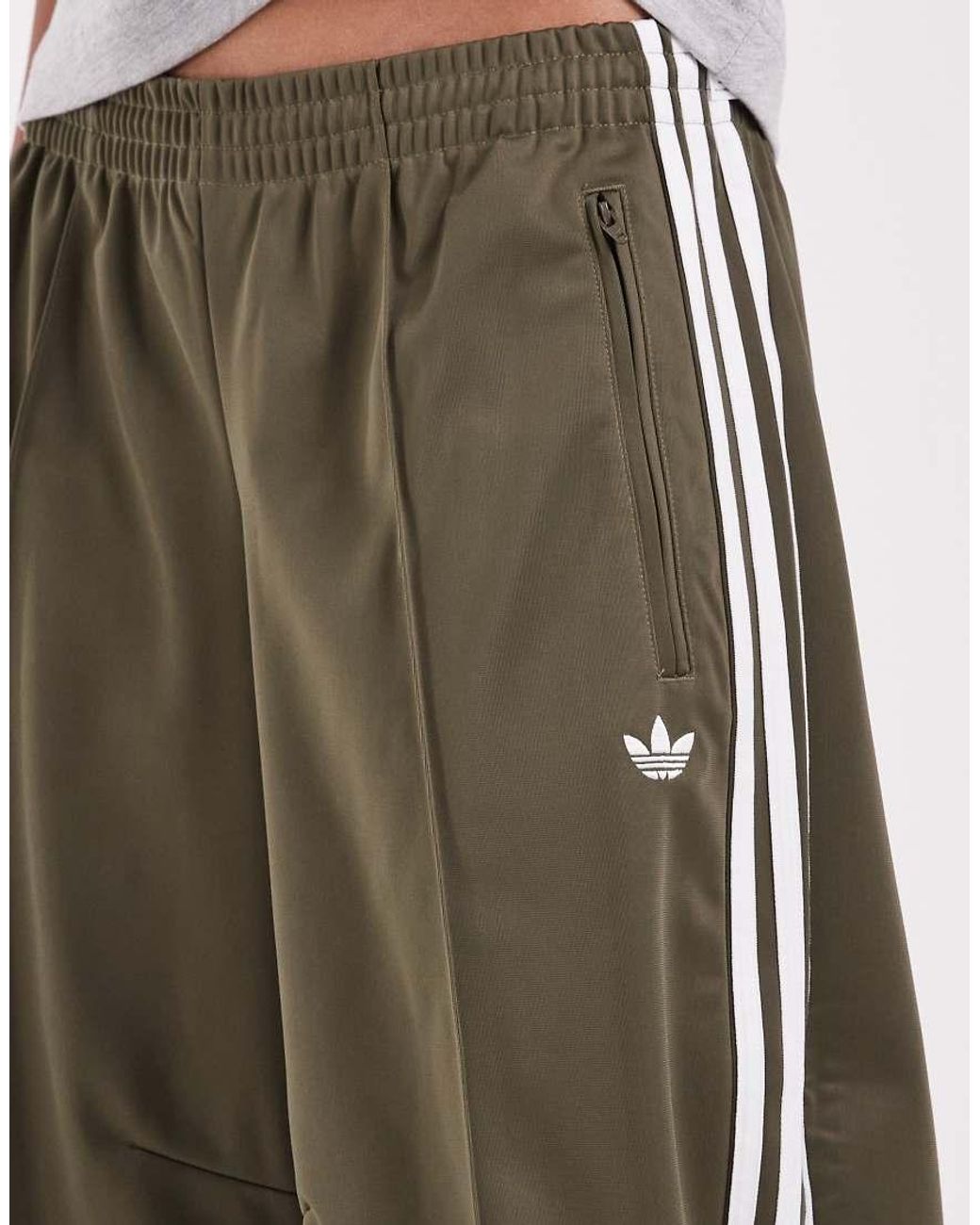 Adidas Originals Green Firebird Barrel Leg Track Pants