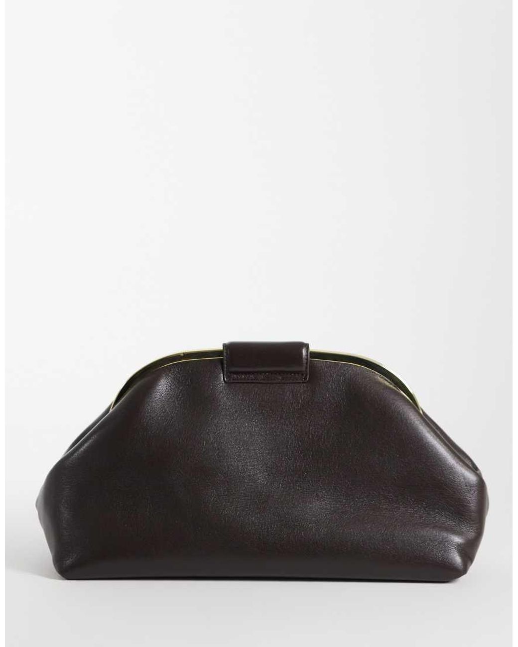 Mango Black Pouch Clutch Purse