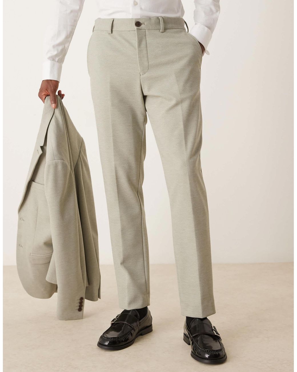 SELECTED – aitor – hose in Natural für Herren