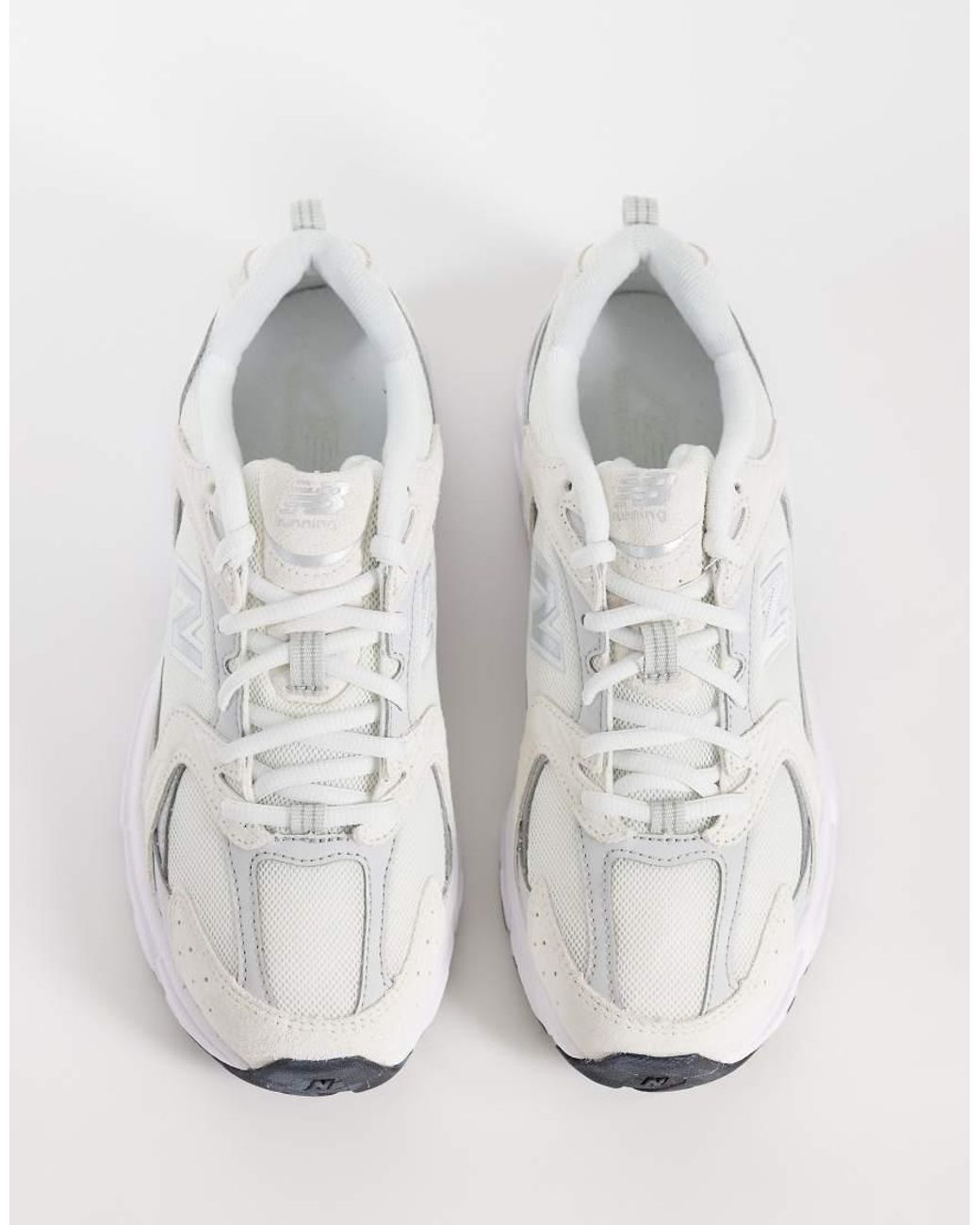 New Balance White 9060