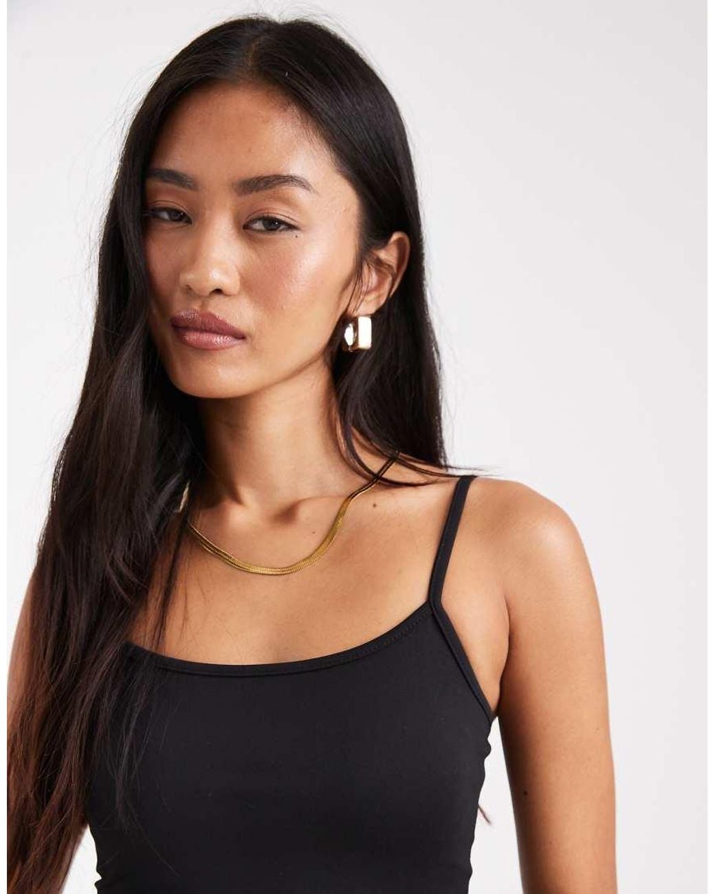Cotton On Black Essential Cami Top