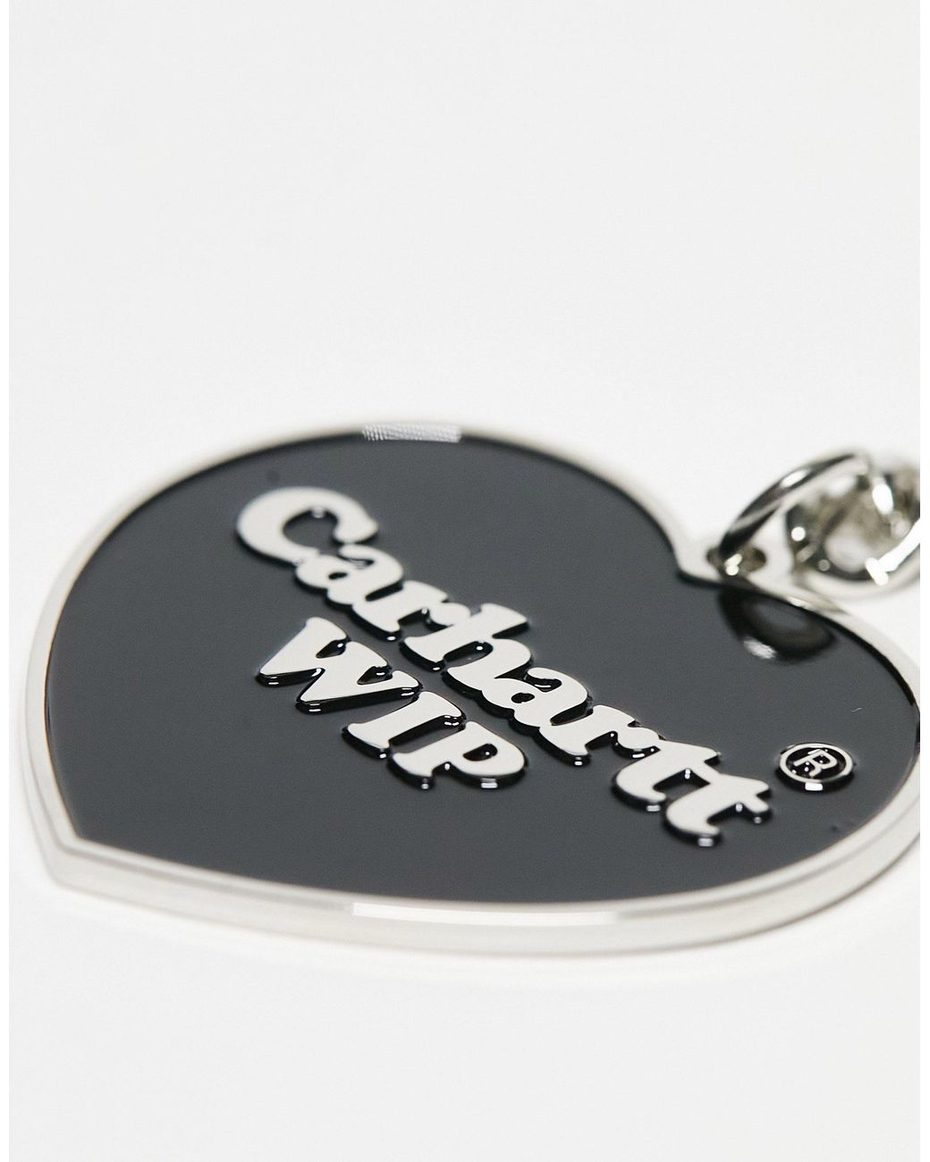 Porte-clés à charm cœur-pas Carhartt | Lyst